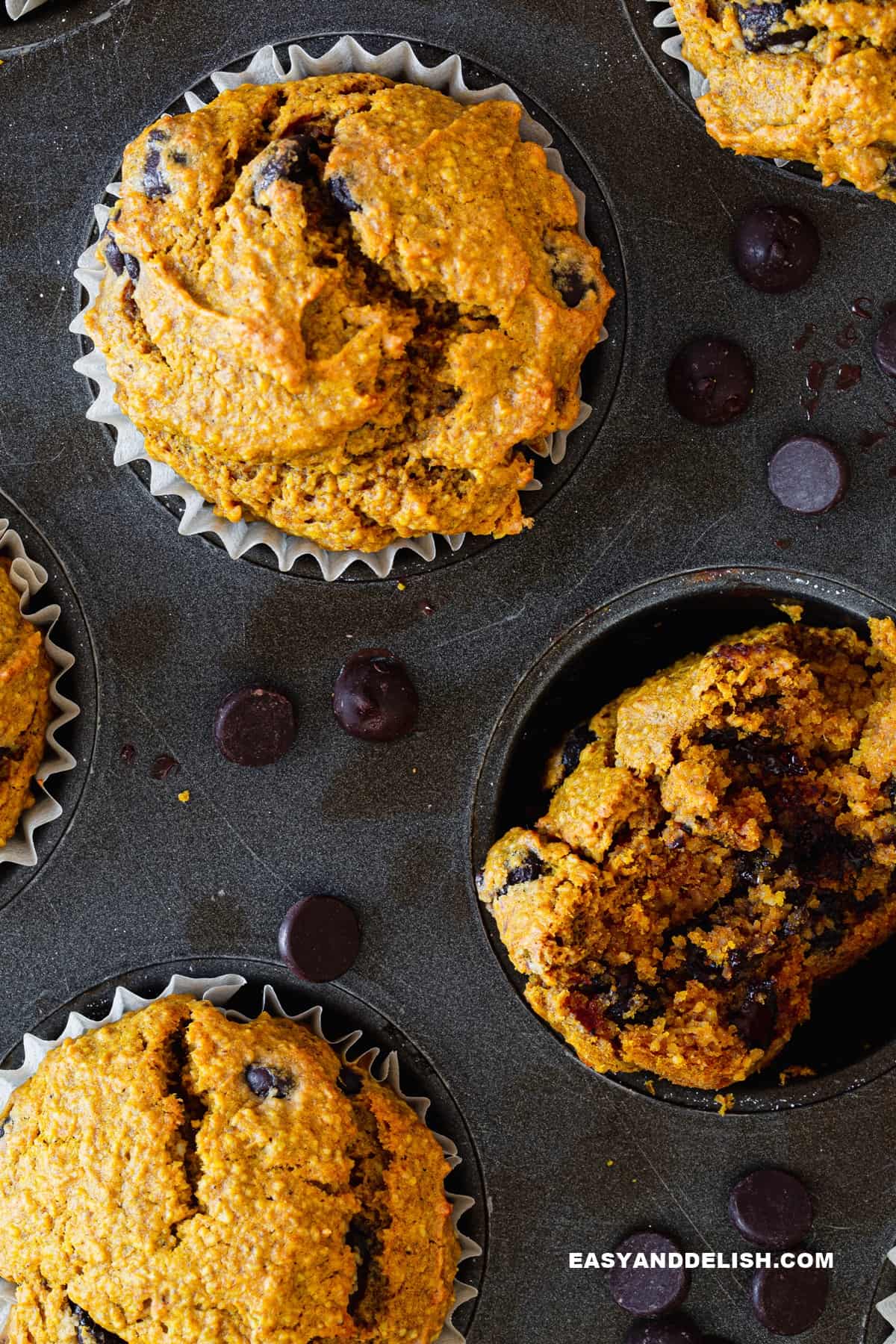 baked goodies in a tin. 