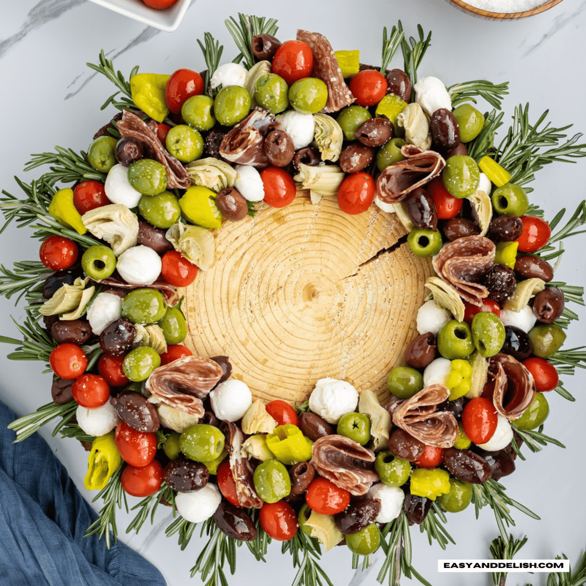 Salada de Natal - Easy and Delish Salada de Natal - Easy and Delish