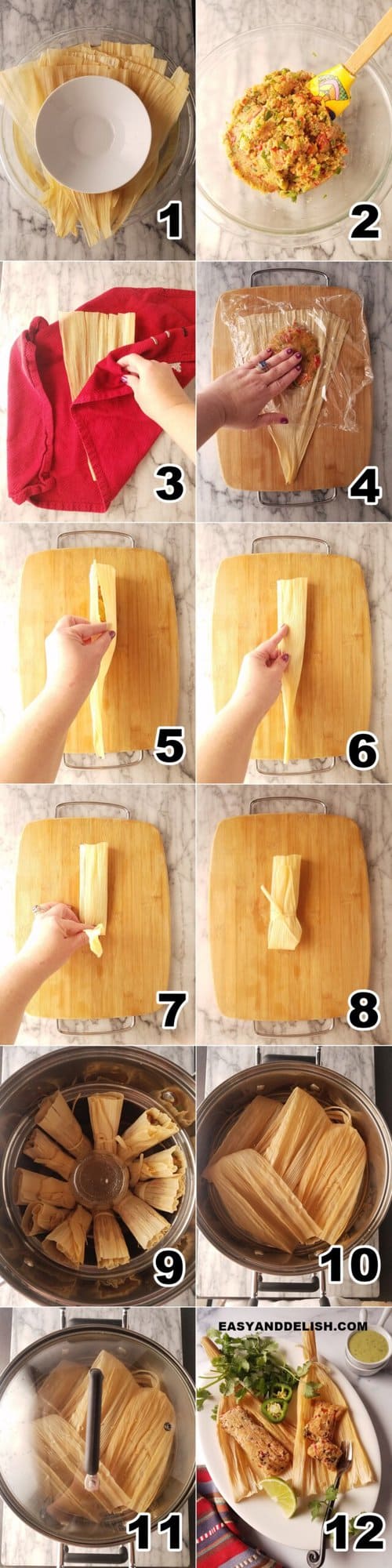 step by step instructions.