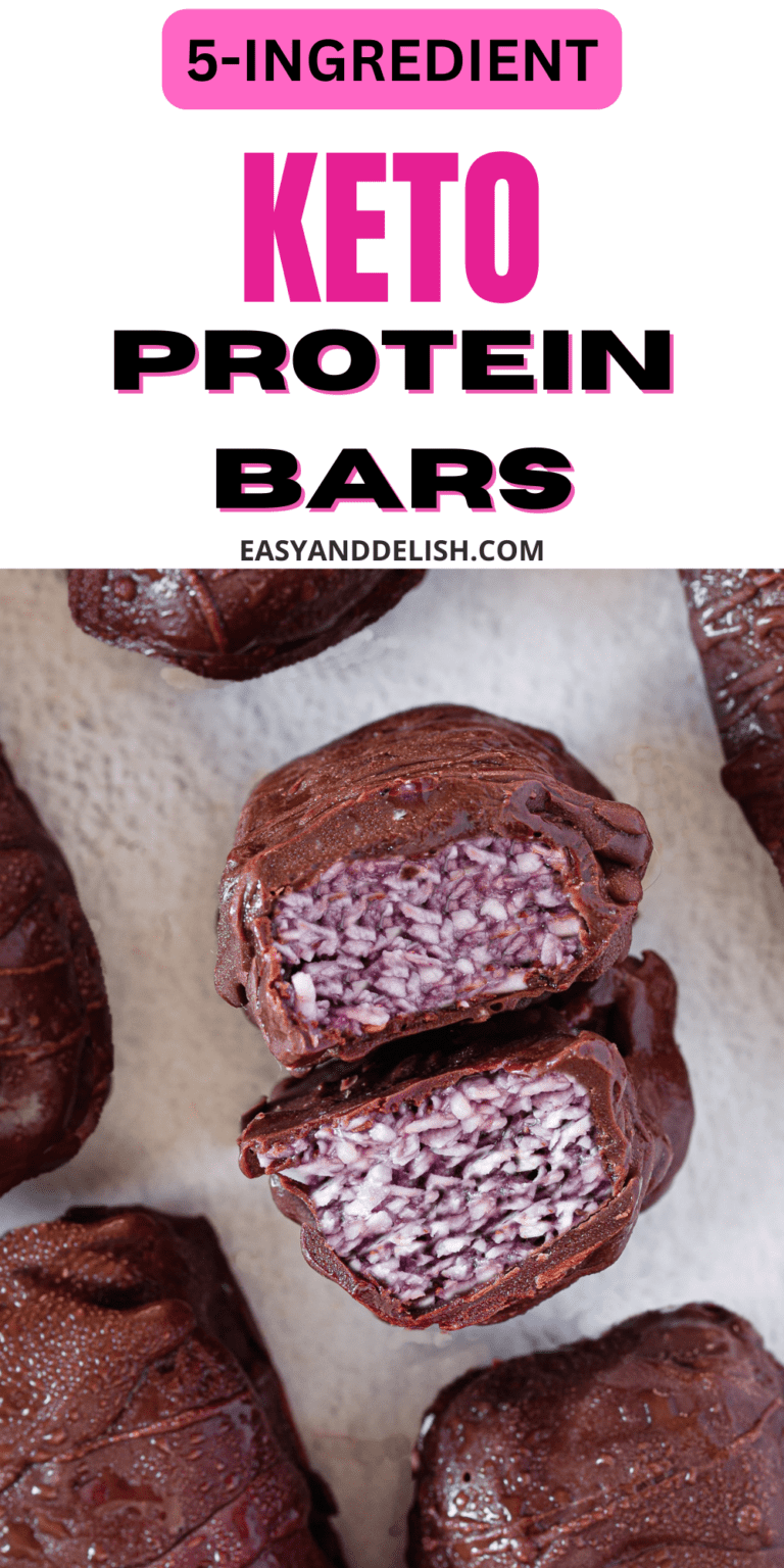 Keto Protein Bars Easy and Delish