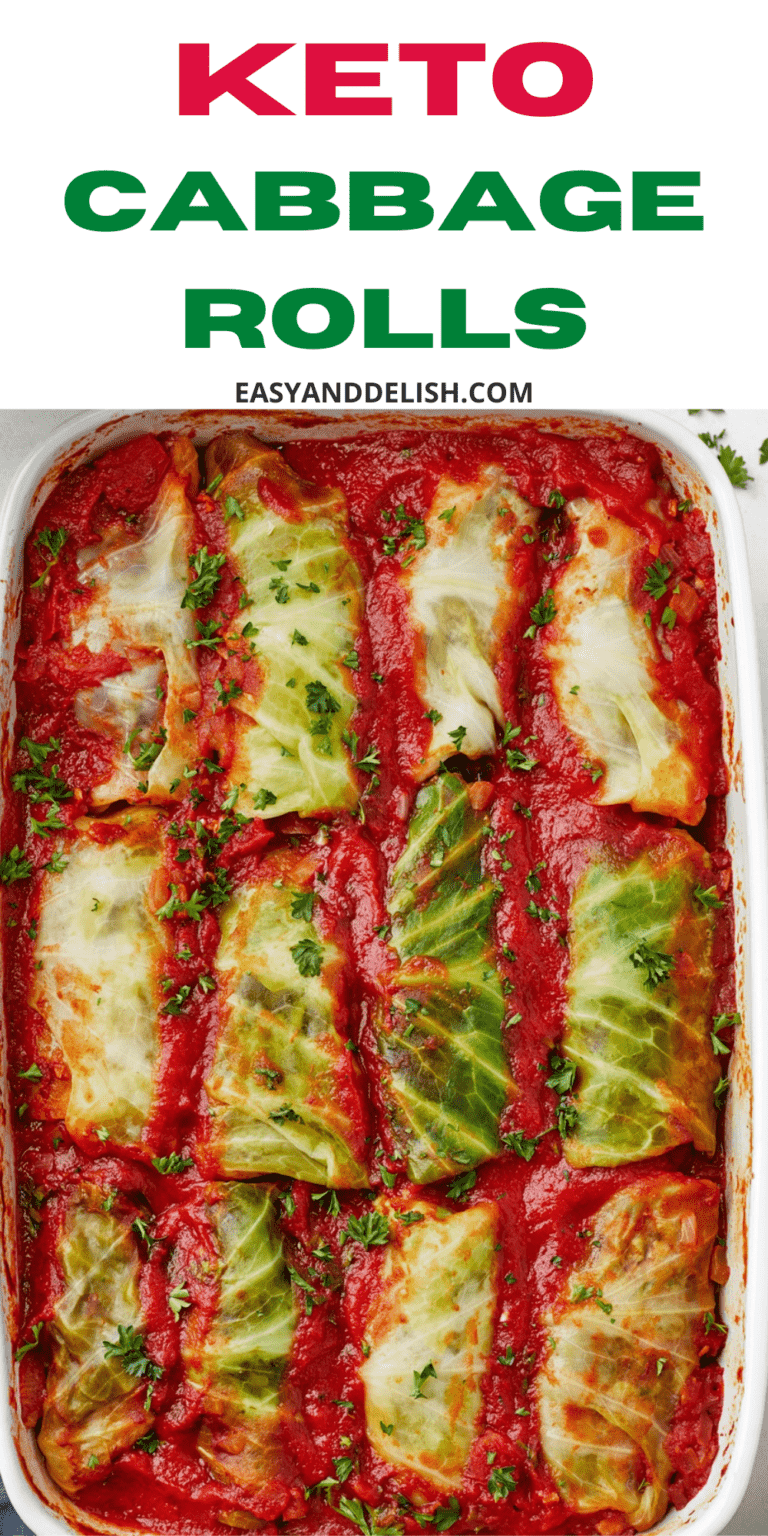 Keto Cabbage Rolls Easy and Delish