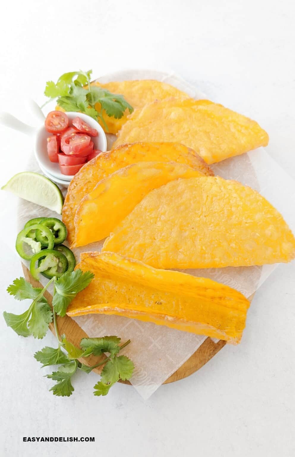 Keto Taco Shells (One Ingredient) Easy and Delish