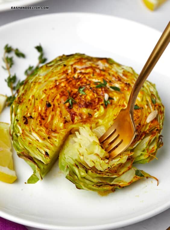Cabbage Steaks (Oven, Grill, or Air Fryer) Easy and Delish