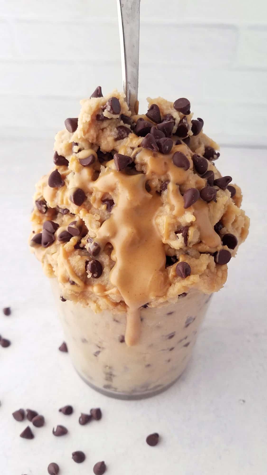 Easy Protein Cookie Dough  quick, gluten free, healthy!