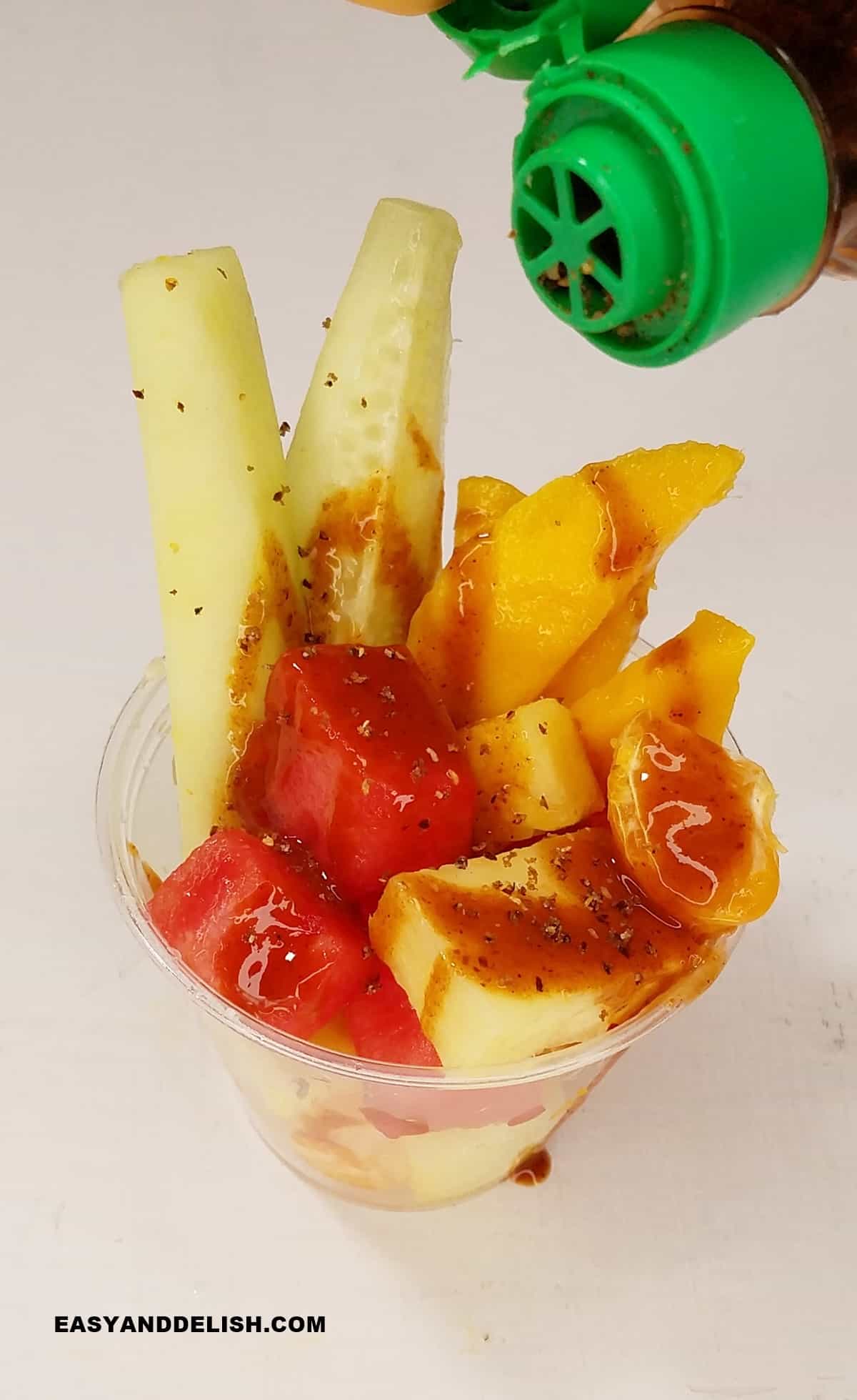 Mexican Fruit Cup with Tajin seasoning - SheSaved®