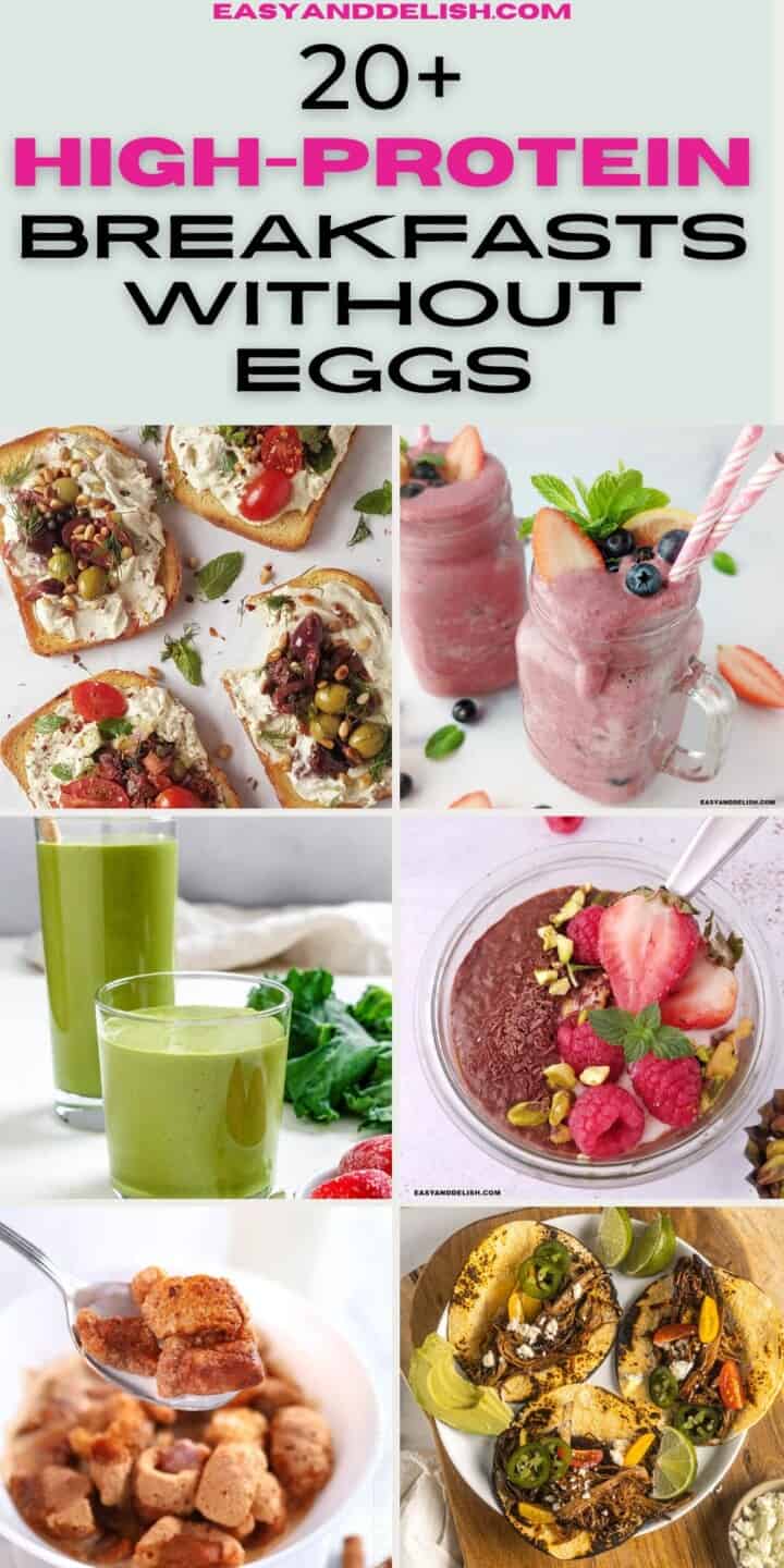 20+ High-Protein Breakfast Ideas Without Eggs - Easy and Delish