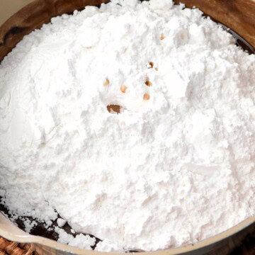 Adding Vanilla extract to the mixture